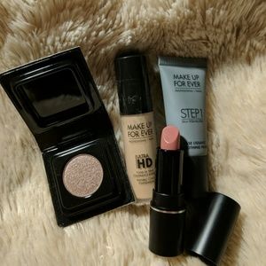 Makeup Forever eye, lip, and face Bundle